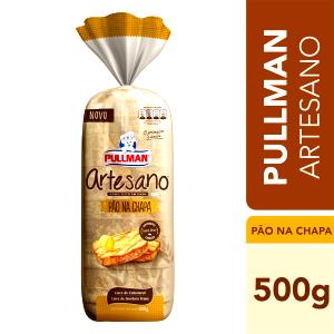 Quantas calorias em 1 fatia (50 g) Pão de Forma Artesano Pão na Chapa?