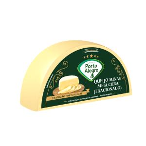 Quantas calorias em 1 fatia (50 g) Queijo Minas Meia Cura?