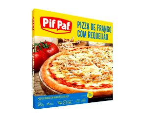 Quantas calorias em 1 fatia (53 g) Pizza de Frango com Requeijão?