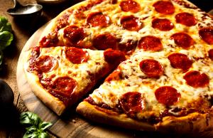 Quantas calorias em 1 fatia (56 g) Pizza de Calabresa?