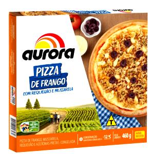 Quantas calorias em 1 fatia (58 g) Pizza de Frango com Catupiry?