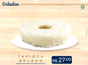 Quantas calorias em 1 fatia (60 g) Bolo de Tapioca?