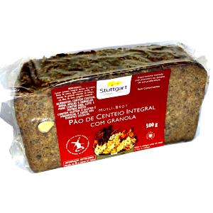 Quantas calorias em 1 fatia (72 g) Pão de Centeio Integral com Granola?