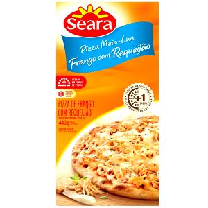 Quantas calorias em 1 fatia (82 g) Pizza Meia Lua Frango com Requeijão?