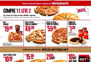 Quantas calorias em 1 Fatia (96,0 G) Pizza de queijo, Pizza Hut?