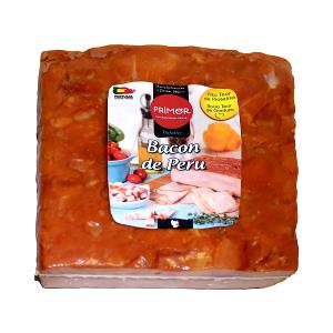 Quantas calorias em 1 Fatia Fina (Produto Após Cozinhado) Bacon de Peru?