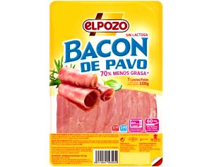 Quantas calorias em 1 Fatia Grossa (Produto Após Cozinhado) Bacon de Peru?