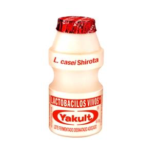 Quantas calorias em 1 frasco (170 g) Yakult?