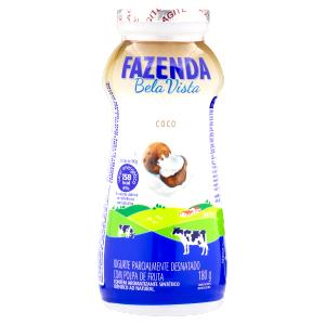 Quantas calorias em 1 frasco (180 g) Iogurte Parcialmente Desnatado com Polpa de Fruta Coco?