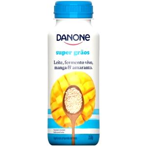 Quantas calorias em 1 frasco (250 g) Super Grãos Manga e Amaranto?