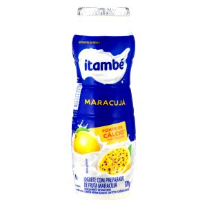 Quantas calorias em 1 garrafa pequena (170 g) Iogurte de Maracujá?