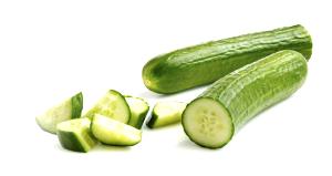 Quantas calorias em 1 Grande (21 Cm De Comprimento) Pepino (Descascado)?