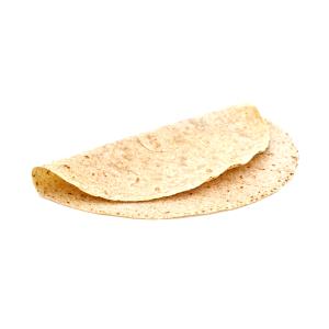 Quantas calorias em 1 Grande (Aprox 25 Cm De Diâmetro) Tortilha de Trigo Integral?