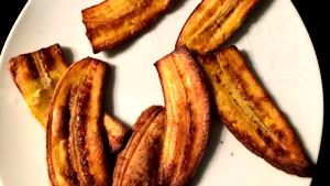 Quantas calorias em 1 Grande Banana-da-Terra Frita?