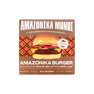 Quantas calorias em 1 hambúrguer (115 g) Amazonika Burger?