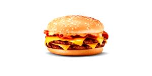 Quantas calorias em 1 hambúrguer (235 g) Stacker Duplo?