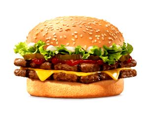 Quantas calorias em 1 Hambúrguer (228,0 G) Cheeseburger duplo?