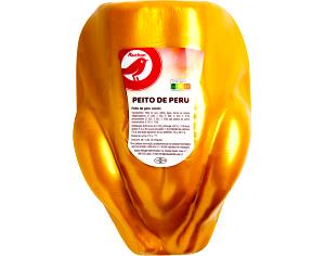 Quantas calorias em 1 İnteiro (2.264,0 G) Peito de peru, cru?