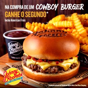 Quantas calorias em 1 lanche Cowboy Burger?