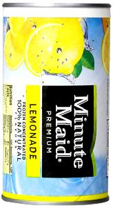 Quantas calorias em 1 Lata (180 Ml) Limonada Concentrada Congelada?