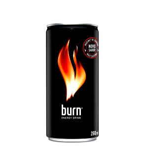 Quantas calorias em 1 lata (260 ml) Burn Energy Drink?