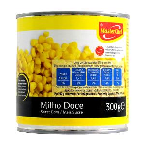 Quantas calorias em 1 Lata (300,0 G) Milho doce, amarelo?