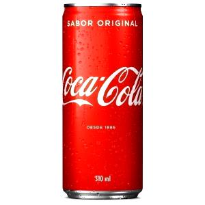 Quantas calorias em 1 lata (310 ml) Coca-Cola Lata 310ml?