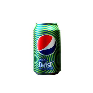 Quantas calorias em 1 lata (350 ml) Pepsi Twist?