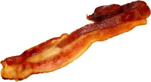 Quantas calorias em 1 Lb Bacon (Curado, Frito, Cozido)?