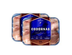 Quantas calorias em 1 Lb Carne de Codorna?