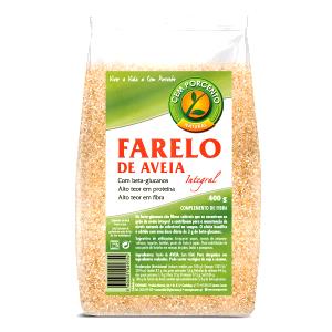 Quantas calorias em 1 Lb Farelo de Aveia?