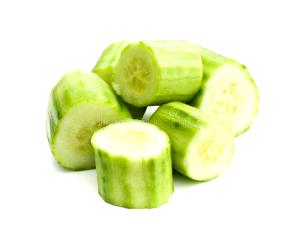 Quantas calorias em 1 Lb Pepino (Descascado)?