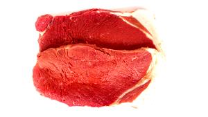 Quantas calorias em 1 Libras (453,6 G) Carne bovina, bife de coxão de dentro, cozido?