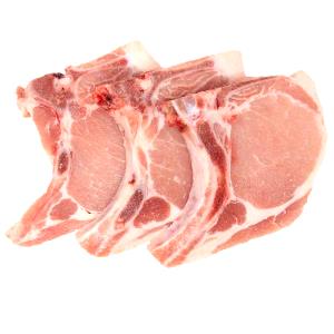 Quantas calorias em 1 Libras (453,6 G) Carne bovina, chuleta, crua?