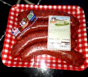 Quantas calorias em 1 Link (28 G, Cru) Chorizos?