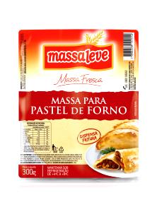 Quantas calorias em 1 massa (30 g) Massa para Pastel de Forno?