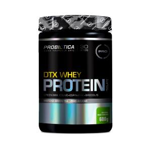 Quantas calorias em 1 medida (25 g) DTX Whey Protein Isolate?