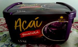 Quantas calorias em 1 medida dosadora (30 g) Shake Açaí com Guaraná?