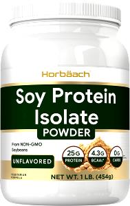 Quantas calorias em 1 medidor (25 g) Soy Protein?