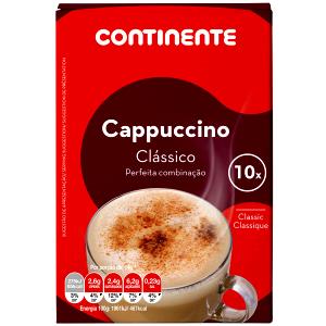 Quantas calorias em 1 Médio Cappuccino Magro (sem Gordura)?