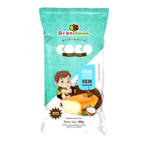 Quantas calorias em 1 minibolo (40 g) Minibolo Sabor Coco?