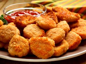 Quantas calorias em 1 Nugget Nuggets de Frango com Baixo Teor de Gordura?