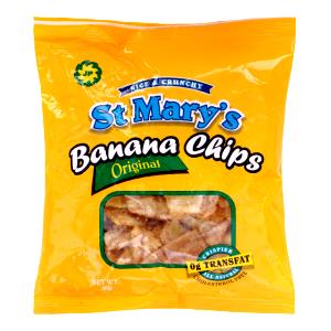 Quantas calorias em 1 Oz Banana Chips?