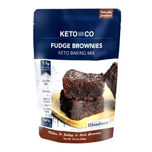 Quantas calorias em 1 Oz Brownie Low Carb?