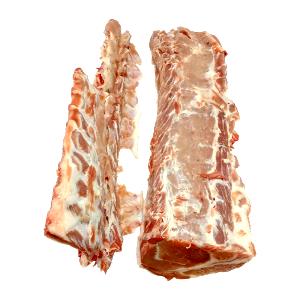 Quantas calorias em 1 Oz, Com Ossos (Produto Após Cozinhado, Ossos Removidos) Carne de Porco da Paleta Assada?