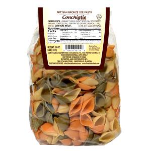 Quantas calorias em 1 Oz Conchiglione?