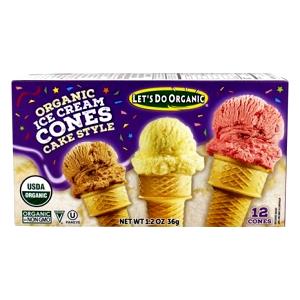 Quantas calorias em 1 Oz Cones de Sorvete (tipo Bolo ou Wafer)?