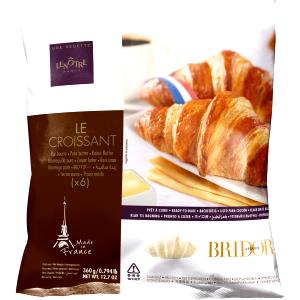 Quantas calorias em 1 Oz Croissants de Manteiga?