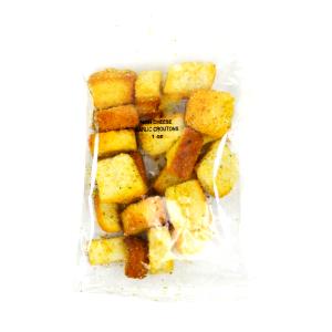 Quantas calorias em 1 Oz Croutons?