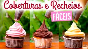 Quantas calorias em 1 Oz Cupcake com Cobertura Glacé ou Recheio (sem Chocolate)?